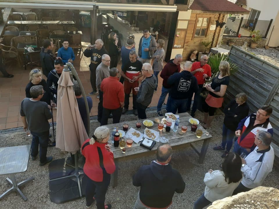 apéritif groupe domaine papillon