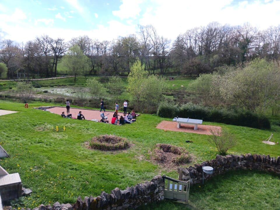 Terrain de pétanque