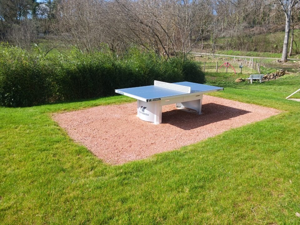 table de ping-pong camping